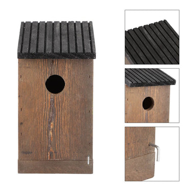 Nichoir à oiseaux en bois